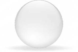 Sphere Silver White